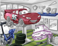 Cars online coloring játék